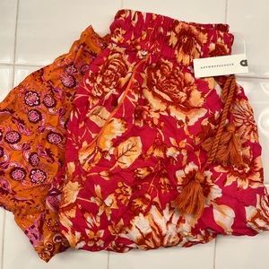 Anthropologie Cotton Pajama Bottoms